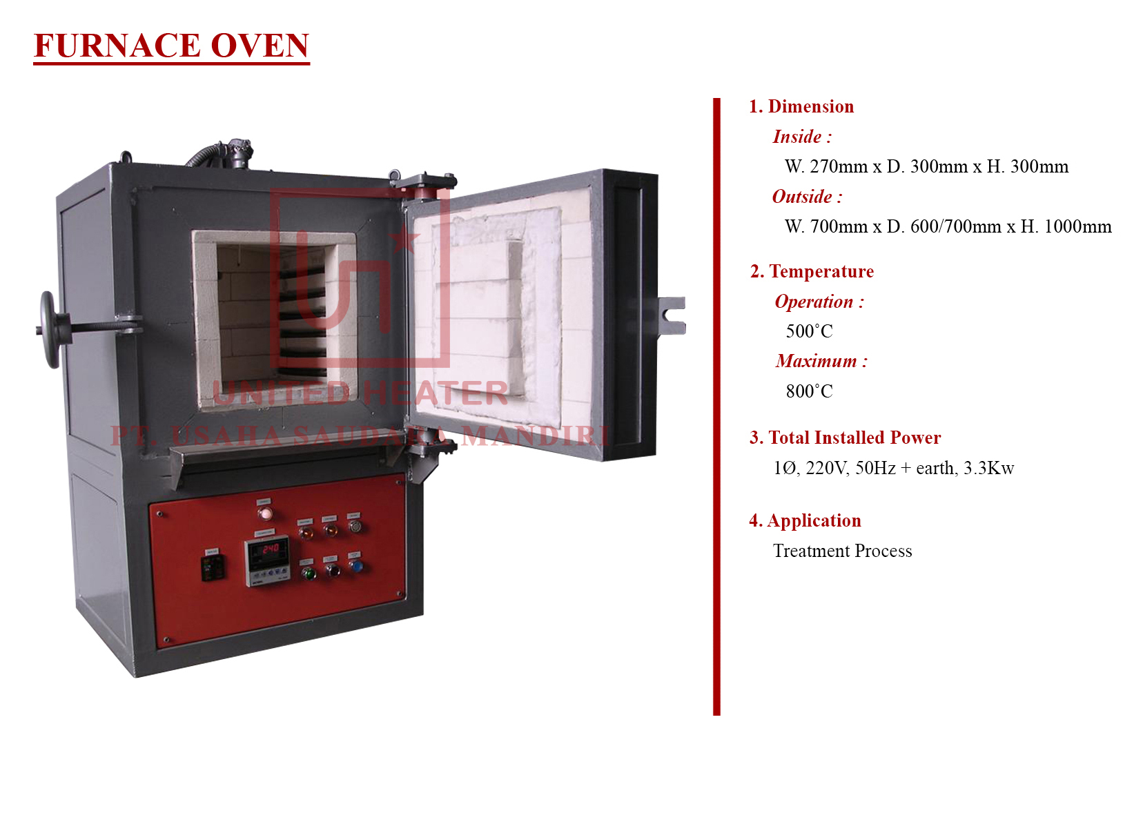 FURNACE OVEN